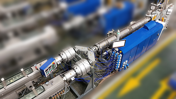 视频 | LSDP-110 PVC双管挤出生产线