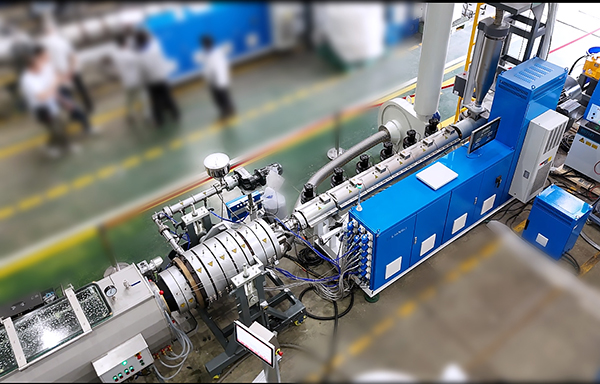 解决方案一LSP450 HDPE管材高速挤出