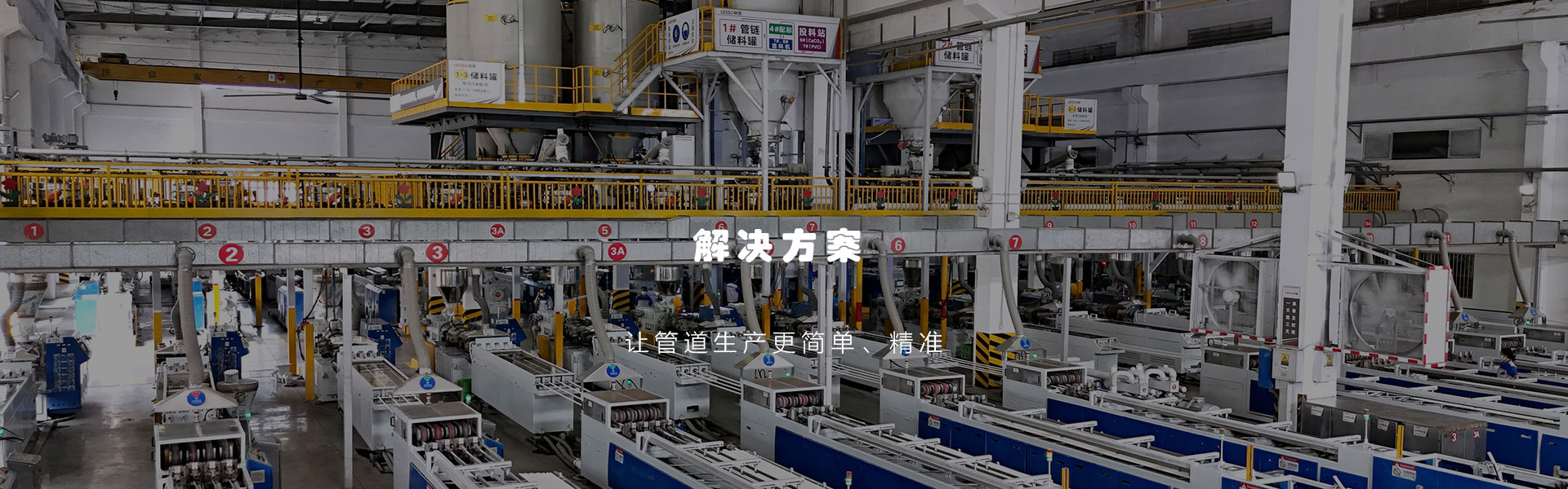 LIANSU为高效柔性PVC管生产提供完整的解决方案。从进料到最终产品的闭环控制。